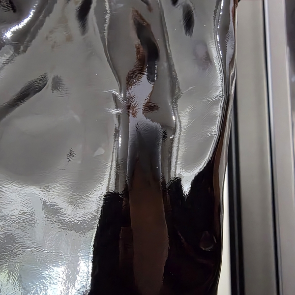 Saint Laurent Black Patent Leather Over-the-Knee Stiletto Boots - Picture 7 of 12